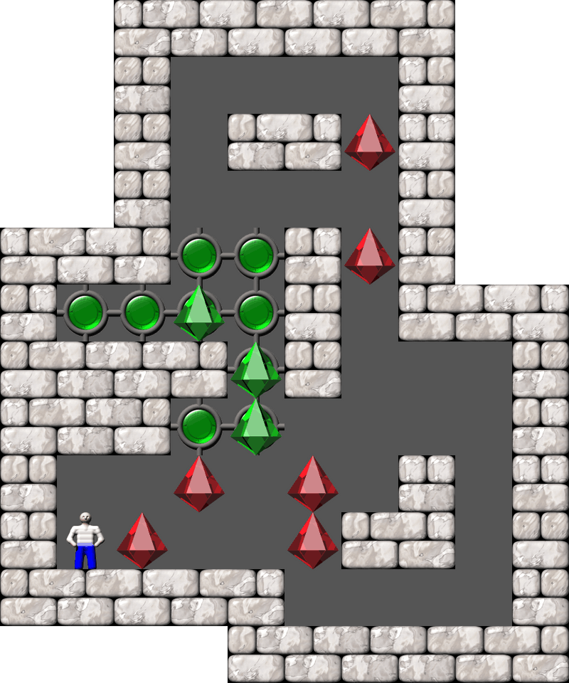 Sokoban Revenge 32 level 6